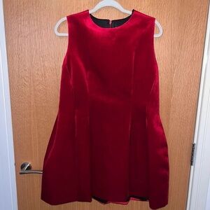 LuLaRoe Red Sleeveless Dress